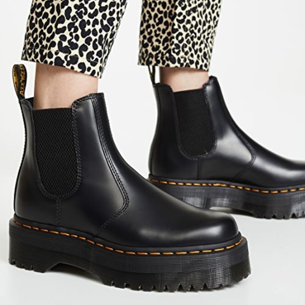 Dr. Martens 2976 Leather Platform Boots